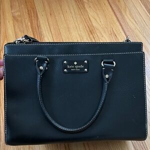 Kate Spade Black Satchel Bag